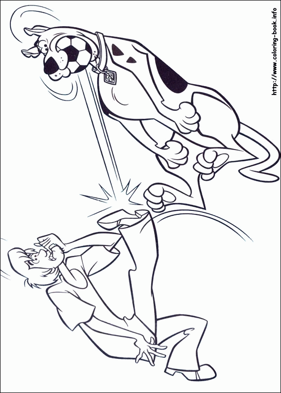Scooby Doo kolorowanki